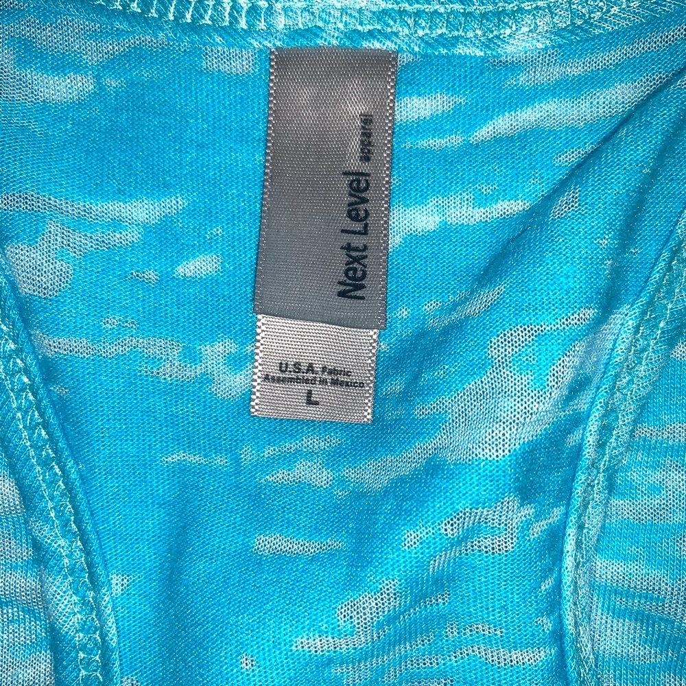 Graphic Racerback Workout Tank - Picture 2 of 2